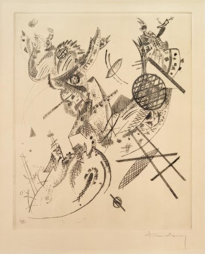 Small Worlds XII by Wassily Kandinsky